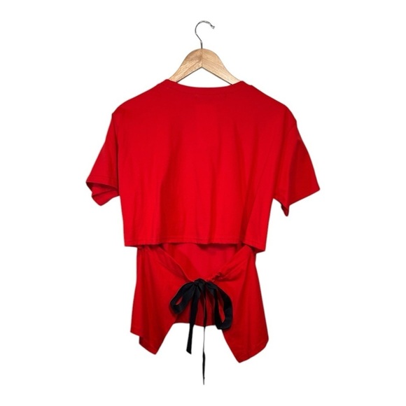 Eva Franco Tie Back T-shirt NWT - Picture 5 of 6